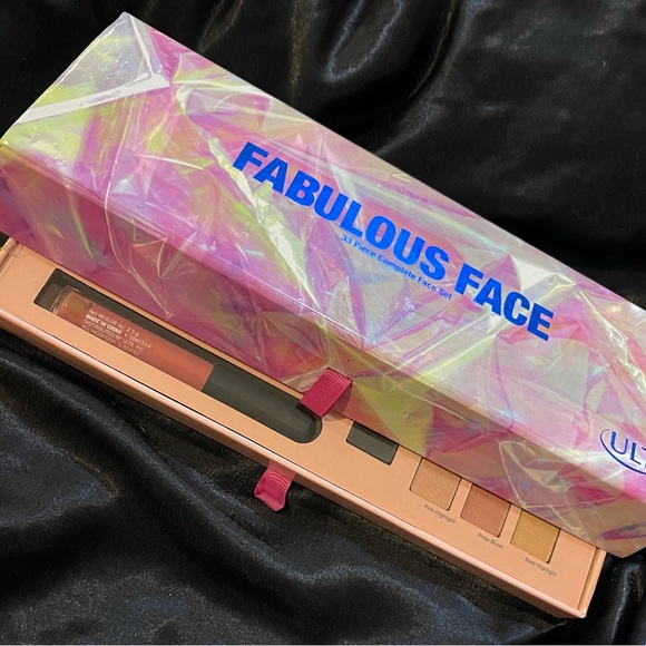 Ulta Cosmetics “FABULOUS FACE” 33 Piece COMPLETE FACE SET: Blush, Eyeshadow, Lip - Picture 2 of 12